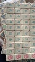 Set Mahjong Mewah Gaya Pantai Hampton Terbaru - Permainan Ubin Premium 160-Piece Set Mahjong Akrilik Amerika
