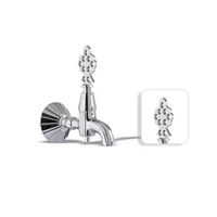 Robinet de lavabo moderne en laiton de qualité supérieure, style ottoman, à trou unique, chromé, pour usage extérieur - Vente en gros