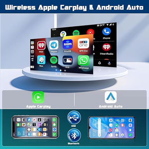 Inalámbrico carplay Android coche Radio Estéreo navegación GPS para Volkswagen <span class=keywords><strong>VW</strong></span> Touareg <span class=keywords><strong>T5</strong></span> pantalla táctil video audio reproductor Multimedia - Product Image 2