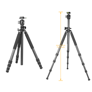 Chuyên nghiệp linh hoạt máy ảnh Tripod Monopod với ngang cánh tay Tripod trung tâm Cột khung bóng-đầu-bóng-đầu - Product Image 2