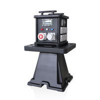 Boîte de distribution de prises étanche pour extérieur, mobile, portable, combinée