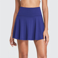 Jupes de Tennis 2 en 1, bas de Fitness, jupe de Sport, sous-vêtements, culotte, Shorts athlétiques pour femmes, short de course et de Yoga