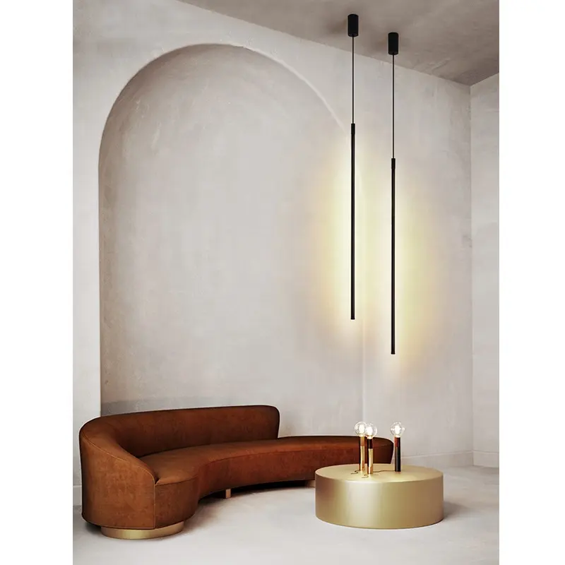 Youlaico — luminaire suspendu <span class=keywords><strong>LED</strong></span> linéaire moderne, éclairage d'intérieur, luminaire décoratif de plafond, 9098C