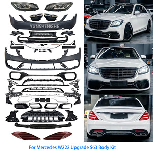 Chất lượng cao cho Mercedes-Benz S-Class W222 14-20 phong cách nâng cấp S450 S63 S65 MAYBACH cơ thể Kit với Bumper đèn pha đèn hậu - Product Image 4