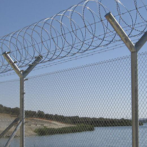 <span class=keywords><strong>Filo</strong></span> <span class=keywords><strong>Spinato</strong></span> Concertina Zincato in Bobine, <span class=keywords><strong>Filo</strong></span> Allungato per Recinzioni di Confine - Product Image 5