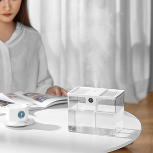 2021 Portable Led Display 1500ml H2o Spray Mist Home Humidifier <strong>Mini</strong> Essential <strong>Oil</strong> <strong>Diffuser</strong> Car Usb Air Humidifier - Product Image 3