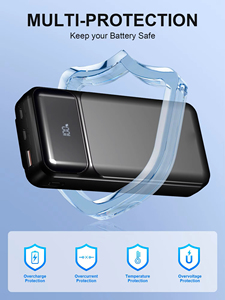 Qsf 2025 mới công suất lớn <span class=keywords><strong>20000mAh</strong></span> ngân hàng điện điện thoại di động 22.5 Wát sạc nhanh Powerbank <span class=keywords><strong>20000mAh</strong></span> Powerbank - Product Image 3