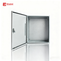 Boîtier de distribution métallique robuste EControl AE - Boîte de distribution scellée verrouillable (Rails réglables à chargement par le haut) |   Poudre classée IP66