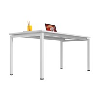 Pieds de table contemporains et élégants en acier chromé argenté avec plateau en verre pour salle à manger, table basse ou bureau