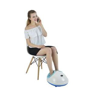 Máquina masajeadora de pies y pantorrillas Shiatsu caliente eléctrica personalizada de fábrica con función de calefacción - Product Image 1