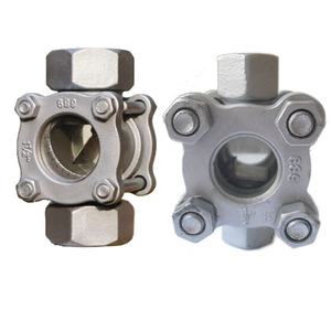 Haute qualité fonte fonte ductile fer acier inoxydable bride Double fenêtre verre de <span class=keywords><strong>vue</strong></span> pour souder les raccords de tuyauterie de connexion - Product Image 4