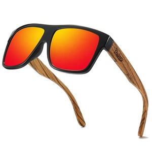 2024 DUBERY nouveau motif zèbre lunettes de soleil en bois pour hommes femmes noir noyer bois polarisé logo personnalisé sport lunettes de soleil <span class=keywords><strong>2023</strong></span> - Product Image 3