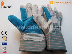 Guantes DE SEGURIDAD personalizados de cuero de vaca para hombre, comodidad superior, para trabajos de construcción, fabricación de minería, trabajos resistentes y afilados - Product Image 2