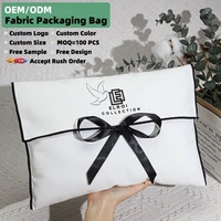 Kantong Kain Katun Ramah Lingkungan untuk Bantal, Pakaian, Tas, Dompet, dengan Logo Custom, Cetak, Hadiah, Kantong Kemasan