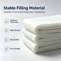 Feutre polyester non tissé aiguilleté insonorisant pour meubles