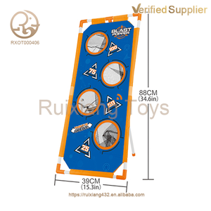 Jouets de tir à balles souples en mousse EVA pour enfants, jeu de sport en plein air avec <span class=keywords><strong>cible</strong></span> mobile, jouets à lancer - Product Image 5