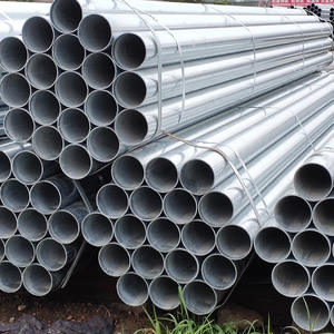 Tubería Redonda de Acero Galvanizado de Alta Calidad, Soldada, de 6000 mm de Longitud, Galvanizada en Caliente, de 8 Pulgadas, Sch40 - Product Image 4