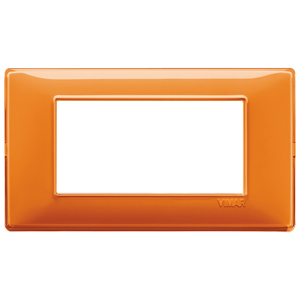 Vimar Orange Wall <b>Switch</b> <b>Plate</b> 19x8 Cm Rectangle For Electrical Outlets - Product Image 1