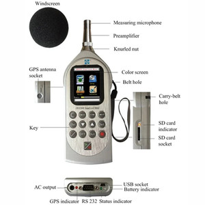 Noise Analyzer Integrating <b>Sound</b> Level <b>Meter</b> AWA5688 with 0.5 Accuracy Class and 10 KV Testing Voltage - Product Image 4