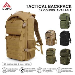 Sac à dos tactique résistant à l'eau LUPU 20-35L, sac à dos Molle multi-poches, sac de voyage en Oxford pour la randonnée et le camping - Product Image 1