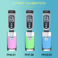 Testeur de pH professionnel pour aquarium, type stylo, avec poignée en ABS, personnalisable OEM