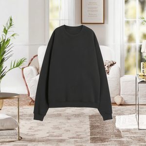 Sweat-shirts coupe classique, unis, hiver, 100% coton, tissu respirant pour un usage quotidien, salle de sport, style décontracté, vêtements de loisirs - Product Image 3