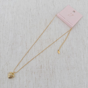 Collana con ciondolo a cuore trapuntato di lusso - Product Image 5