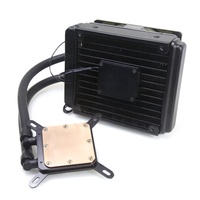 120x120x25mm bleu led refroidisseur d'eau de refroidissement de ventilateurs CPU refroidisseur de liquide STORM01