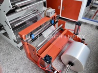 Machine de fabrication de sacs en plastique à glissière automatique imperméable en polyéthylène PVC à grande vitesse