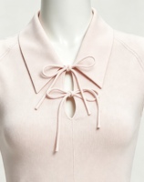 T-shirt de golf tricoté à cordon de serrage pour la compétition et l'entraînement en extérieur, sans manches ou à manches courtes, vêtements pour femmes