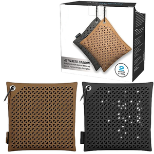 Sacchetto Purificatore d'Aria 200g Carbone di Bambù Premium Assorbente di Odori 80%+ Ingredienti Attivi Durata 6-12 Mesi per <span class=keywords><strong>Bagno</strong></span> e Auto | - Product Image 1