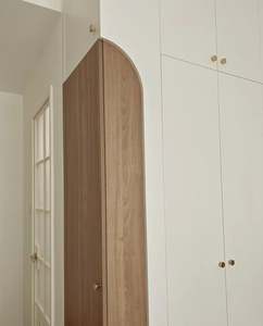 Nuevo diseño moderno personalizado muebles de dormitorio puerta de madera armario gabinete - Product Image 4