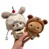 Peluche Lapin de Pâques Doux de 28 cm avec Rembourrage en Coton PP, Oreilles Longues, Anti-Stress, Doublure en Maille Lavée