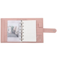 FB TK vente chaude 8 pièces pochettes pour cartes taille A7 avec 6 trous pour classeurs pour classeur à 6 anneaux sacs à feuilles mobiles