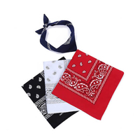 Bandana Triangle Paisley Unisexe pour Moto, Travail, Gym, Yoga, Foulard, Bandeau, Chapeau de Tête, Accessoire Cheveux pour Voyage en Plein Air et Usage Quotidien