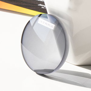 1.56 राउंड सेगमेंट फोटो ग्रे UC मल्टीफोकल फोटोक्रोमिक रेसिन ऑप्टिकल लेंस के साथ आंखों के चश्मे के लिए 98-99% ट्रांसमीटर - Product Image 5