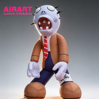 Zombie gonflable de dessin animé, Zombie gonflable commercial d'Halloween, Accessoire gonflable publicitaire pour centre commercial