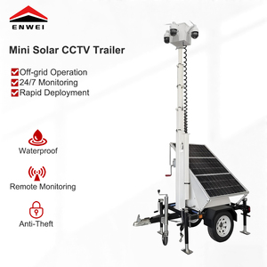 Petite remorque <span class=keywords><strong>de</strong></span> vidéosurveillance mobile avec mât <span class=keywords><strong>de</strong></span> 6 m et caméras en option <span class=keywords><strong>à</strong></span> <span class=keywords><strong>vendre</strong></span> - Product Image 5