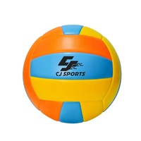 Balón de Voleibol de PVC Promocional de la Mejor Calidad, Cosido a Máquina, Duradero y Ligero para Entretenimiento