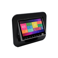 Monitor de Reposacabezas Android con Pantalla Táctil, Reproductor de Entretenimiento para Asientos Traseros de Auto, Autobús o Camión, con Entrada AV y USB