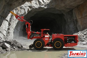 เครื่องสกัดหินใต้ดิน TuoXing TP-104 รุ่น High Reach สำหรับเหมืองทองคำซินาโลอา ประสิทธิภาพสูงในการสกัดหินและทำลายหิน - Product Image 4