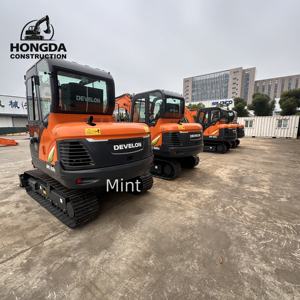 รถขุดดินไฮดรอลิก Doosan DX 60ขนาดเล็กของเกาหลี6ตันรถขุดดิน DX60-9 DX60-7 - Product Image 5