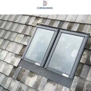 Nhà cung cấp sản xuất cửa sổ nhôm Waterpoof Windows cho nhà cửa sổ trần nhà