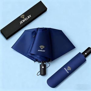 Promotion Business <b>Gifts</b> Custom Printed Low Price Bulk Umbrella Customize Logo for Gold Jewellery Agency - Product Image 1