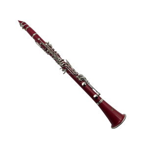<span class=keywords><strong>Clarinetto</strong></span> Rosso in Plastica a 17 Chiavi <span class=keywords><strong>BB</strong></span> Economico OEM Seasound Factory JYCL301RD con Custodia in Pelle, Sughero Nichelato e Grasso per Sughero - Product Image 3