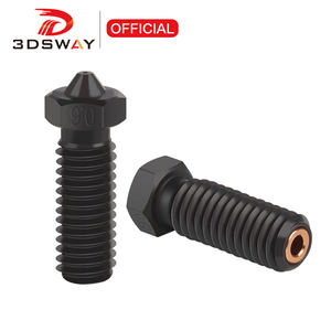 Piezas de impresora 3D 3DSWAY 0,2/0,4/0,6/0,8/1,0/1,2mm clon CHT volcán dureza <span class=keywords><strong>boquilla</strong></span> de acero alto flujo 500C boquillas de alta calidad - Product Image 1