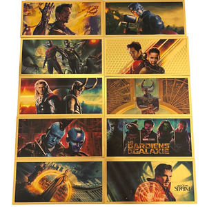 Colección de Billetes Bañados en Oro con 5 Diseños de Héroes de Películas, Éxito de Ventas 2026 - Product Image 1