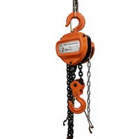 Nouvelle palan à chaîne manuel JUDA 1 tonne 3m, robuste, en acier, avec frein à double poulie, protection IP54, solution de levage pour équipement de construction