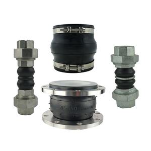 Offre Spéciale pn25 en acier au carbone en acier inoxydable double union à billes type accouplement vissé joint de dilatation en caoutchouc flexible joint à <span class=keywords><strong>soufflet</strong></span> - Product Image 1