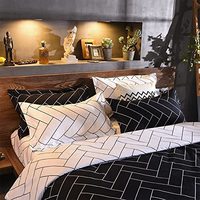 Ensemble de housse de couette en Polyester microfibre, drap de lit, vente en gros, 3 pièces